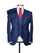 Big Lapel - Wide Lapel - Tom Ford Style Suit - Ticket Pocket - Navy Blue