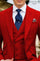 Mens Suits Red