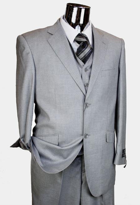 Trajes Gris Para Hombre - 34 Short or Extra Small