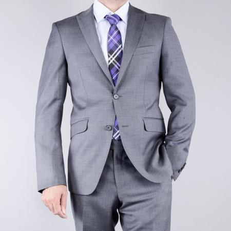Trajes Gris Para Hombre - 34 Short or Extra Small