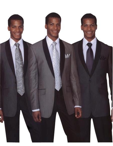 Trajes Gris Para Hombre - 34 Short or Extra Small