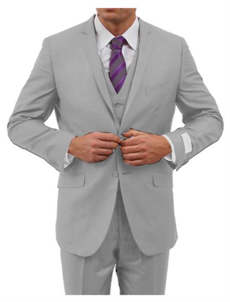 Trajes Gris Para Hombre - 34 Short or Extra Small