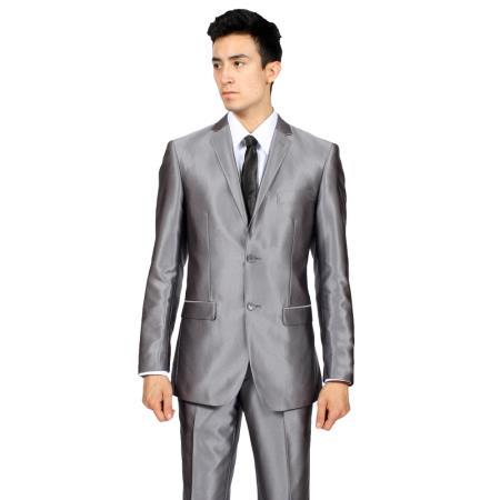 Trajes Gris Para Hombre - 34 Short or Extra Small