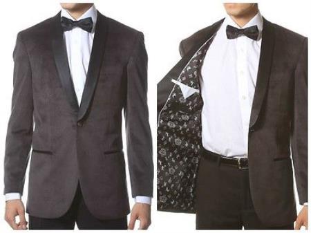 Trajes Gris Para Hombre - 34 Short or Extra Small