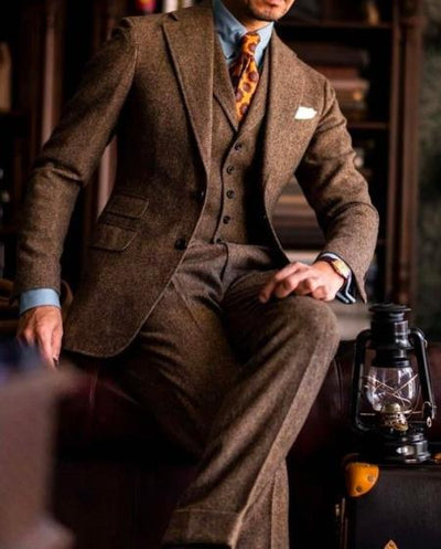 Mens Great Gatsby Costume - Great Gatsby Suit - Gatsby Clothes (Vest + Pants + Suit Shirt Tie Package)