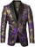 Mardi Gra Custom - Purple and Gold Two Toned Tuxedo