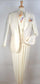 Mens One Button Peak Lapel Suit