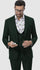 Mens Two Button Peak Lapel Suit Hunter