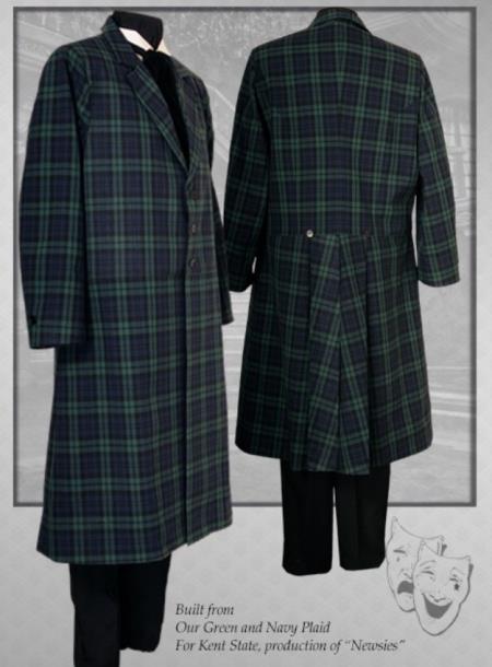 Prince Albert Coat Tartan - Coat Size 38