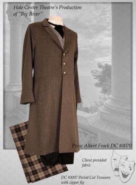 Prince Albert Coat Brown - Coat Size 38