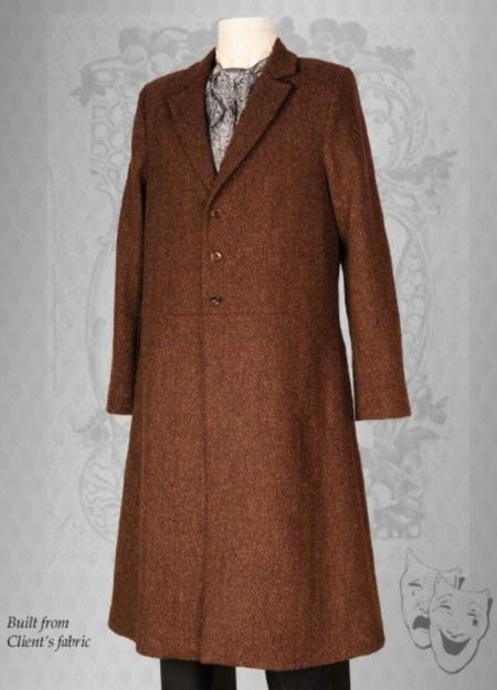 Prince Albert Coat Rust - Coat Size 38