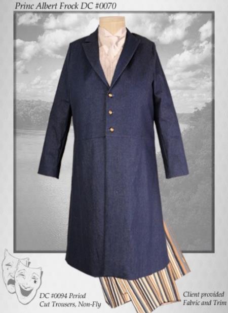 Prince Albert Coat Blue - Coat Size 38