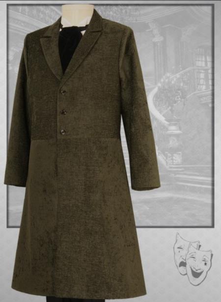 Prince Albert Coat Green - Coat Size 38