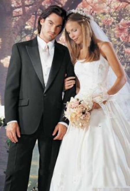 Extra Long Tuxedo Big And Tall Tuxedo Jacket With Belfort 1 Button Peak Prom 2026 Tuxedo Black For Men - Small 14.5” Neck / 32-33” Sleeve