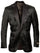 Mens Plus Size Blazers - Large Mens Blazers Big and Tall Blazer - Plus Size Black ~ Black Sport Coat