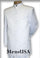 Mandarin Collar Tuxedo - Mandarin Tuxedo - No Collar Suit - White Suit