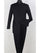 Mandarin Collar Tuxedo - Mandarin Tuxedo - No Collar Suit - Navy Suit