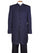 Mandarin Collar Tuxedo - Mandarin Tuxedo - No Collar Suit - Navy Suit