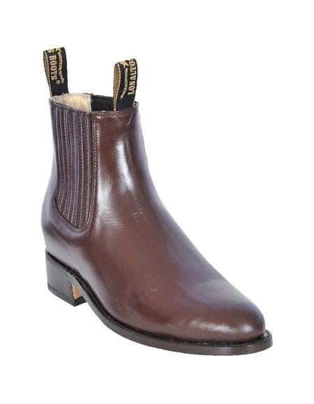 Deerskin Cowboy Boots - Light Brown Deerskin Boots - Deer Boots - Deer Skin Boots - 6EE