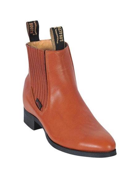 Deerskin Cowboy Boots - Honey Deerskin Boots - Deer Boots - Deer Skin Boots