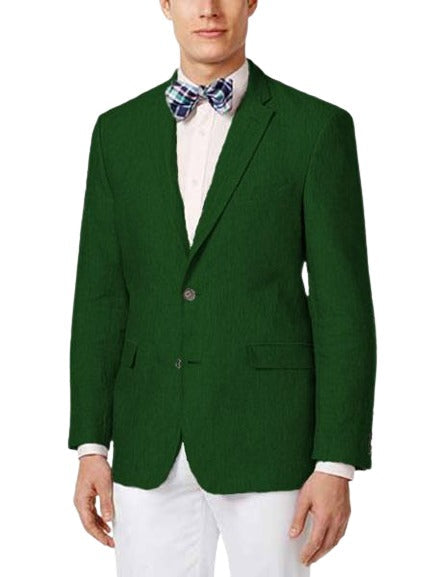Mens Blazer - Hunter Green Sport Coat - Summer Blazer