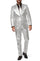 Shiny White Suit - Shiny Tuxedo