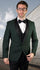 Hunter Green Tuxedo Plus Black Pants and Black Vest - Wedding and Prom 2026 Tuxedo Suit