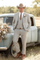 Elegant Cowboy Style Suit for Men – Perfect for Weddings & Events