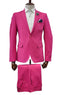 Stretch Fabric - "Hot Pink" Light Weight Suit - Slim Fitted Suit "Style #"
