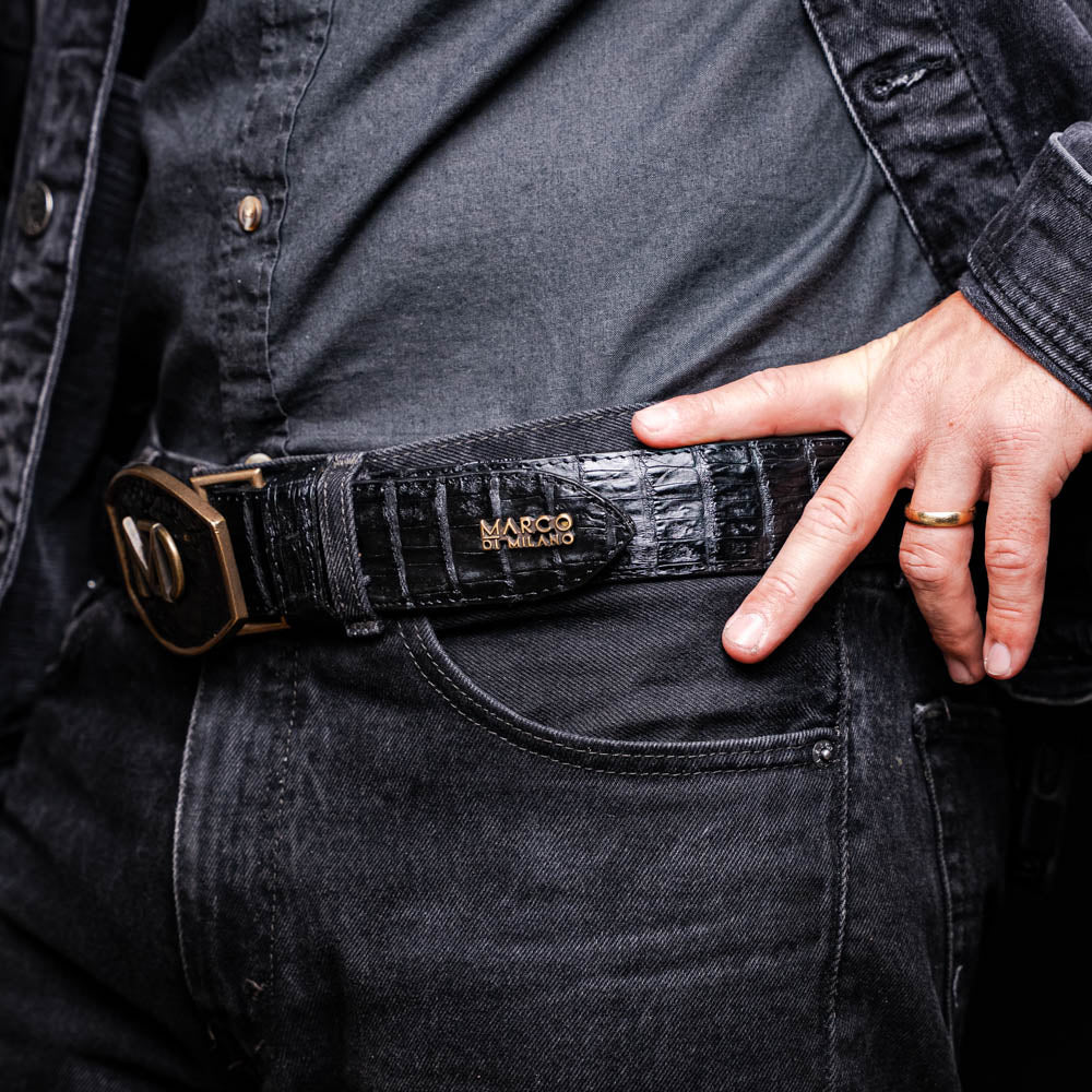 Marco Di Milano Iowa Belt Black - 36