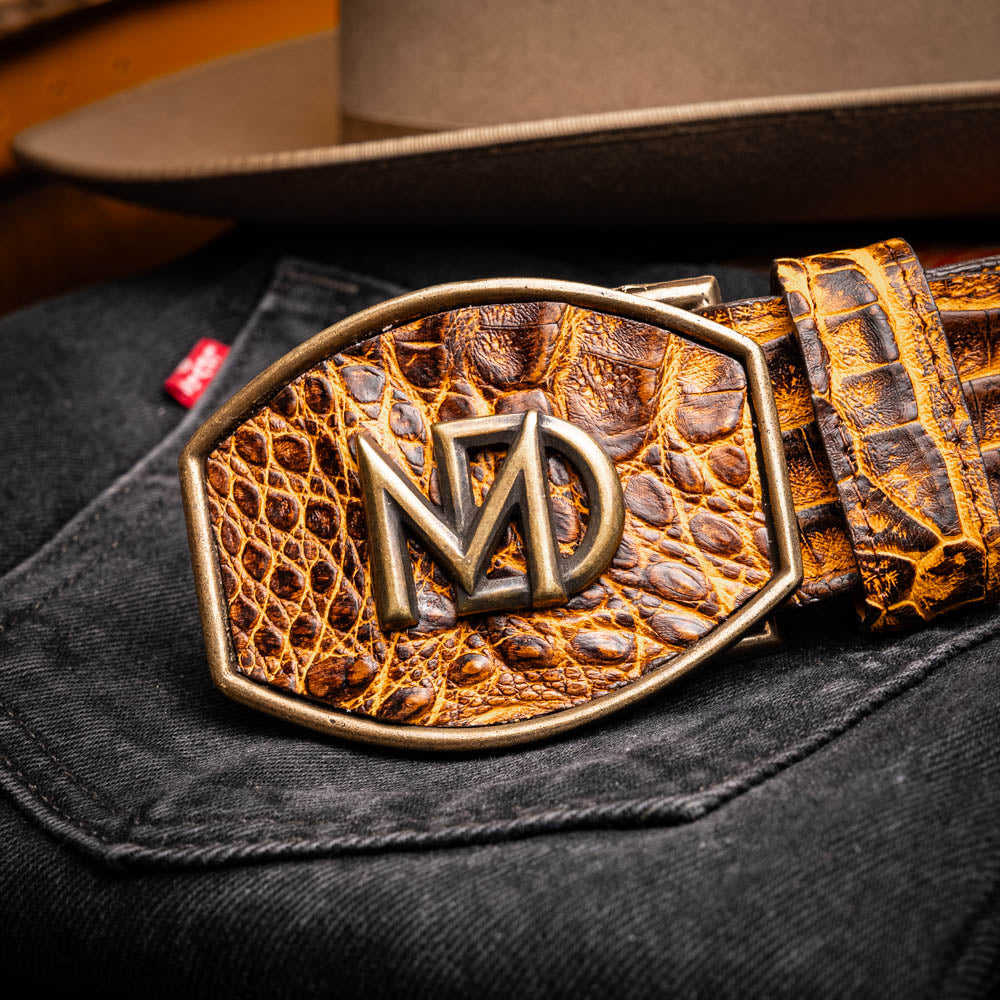 Marco Di Milano Iowa Belt Mustard Brown - 36