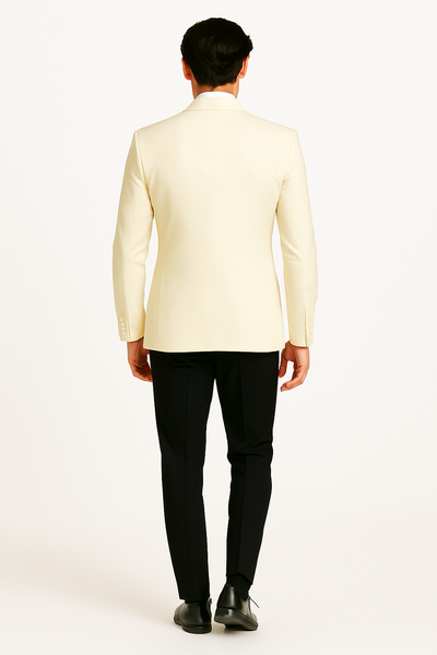 James Bonds Dinner Jackets - Snow Ivory Tuxedo Jacket-New Designer Collection