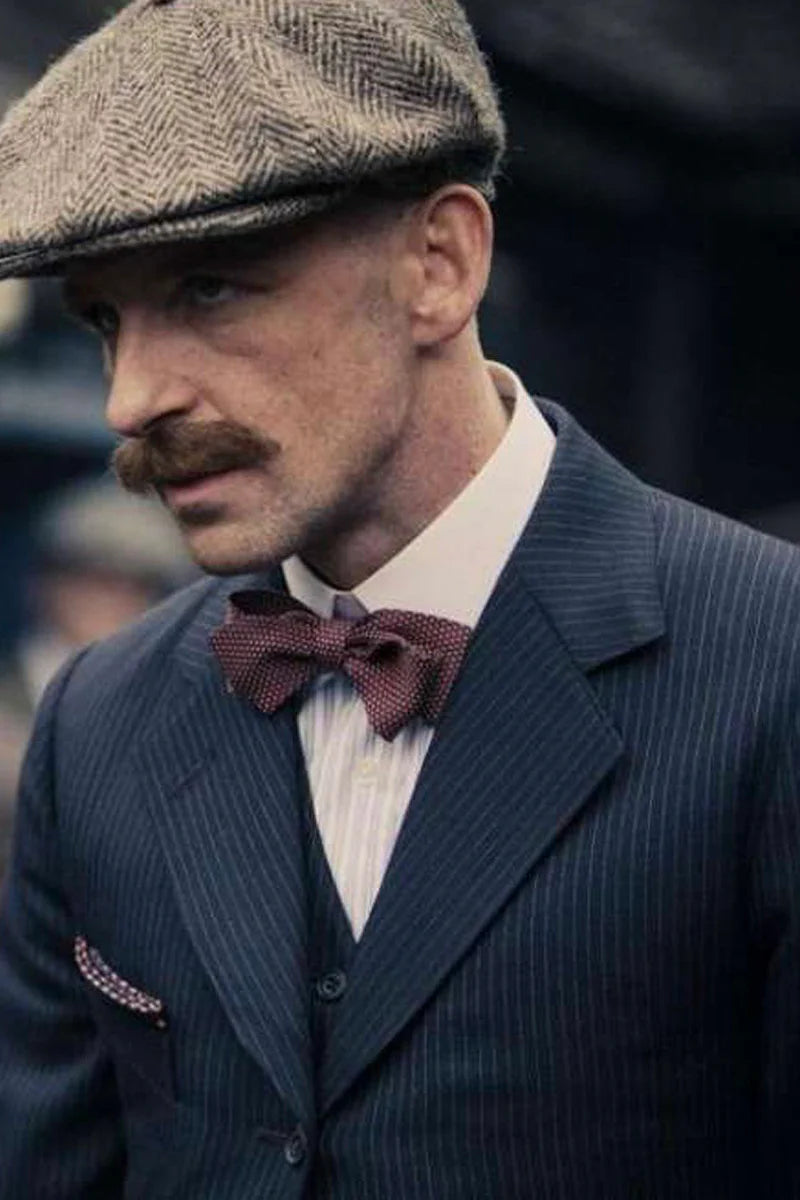 John Shelby Suit - John Shelby Suit Outfit - Peaky Blinder Package Mens Peaky Blinders Costume Arthur Shelby Vested Pinstripe Suit