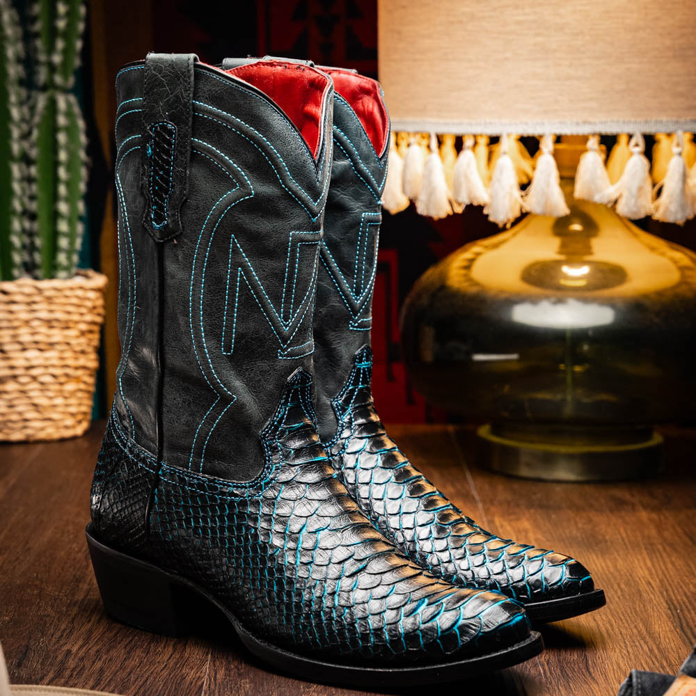 Marco Di Milano Kansas Black / Blue - 7 USA