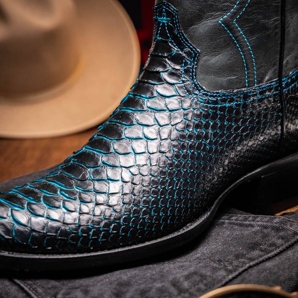 Marco Di Milano Kansas Black / Blue - 7 USA