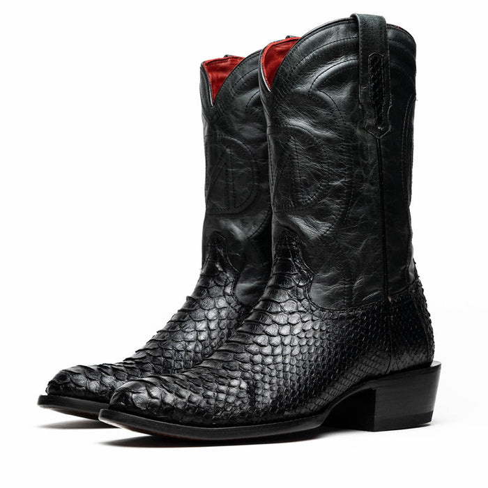 Marco_Di_Milano Kansas Black Luxury Leather Shoe
