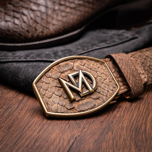 Marco Di Milano Kansas Brown Leather Loafers