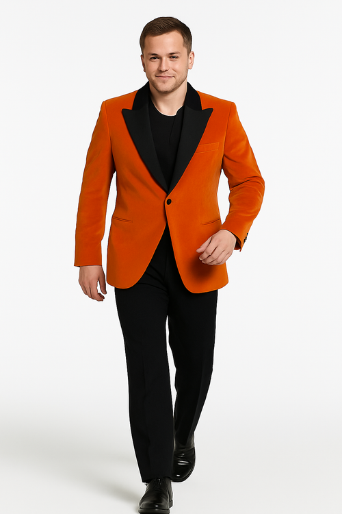 KINGSMAN EGGSY'S RIMMED COTTON-VELVET TUXEDO JACKET