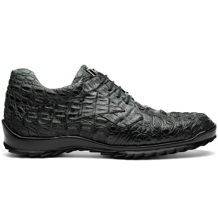 Marco_Di_Milano Kratos Green Luxury Leather Shoes