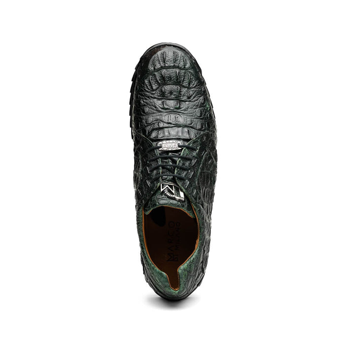 Marco_Di_Milano Kratos Green Luxury Leather Shoes