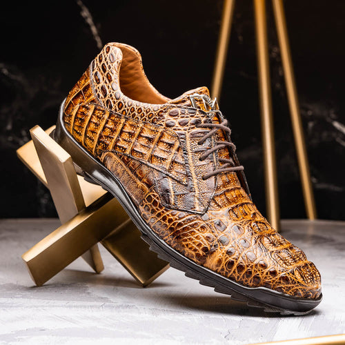 Marco Di Milano Kratos Rustic Orix Leather Shoe