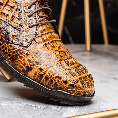 Marco Di Milano Kratos Rustic Orix Leather Shoe
