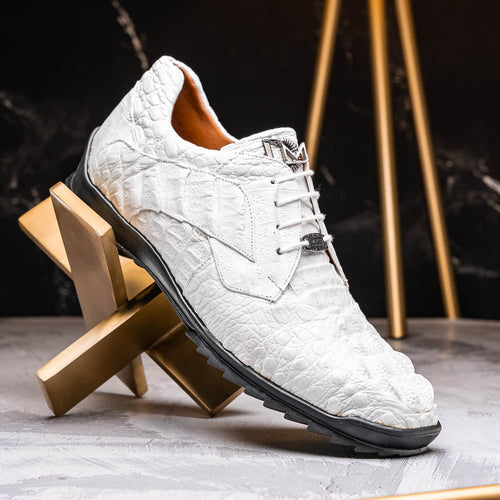 Marco Di Milano Kratos White Leather Loafers