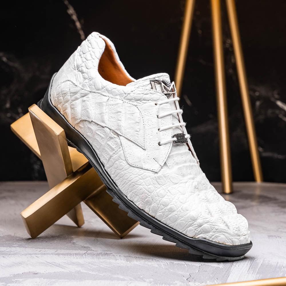 Marco Di Milano Kratos White Leather Loafers