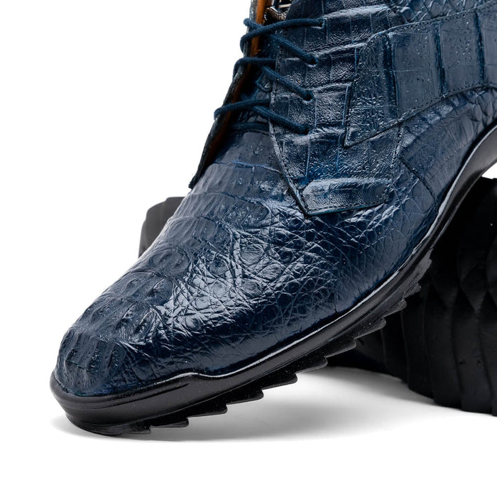 Marco Di Milano Kratos Navy Leather Luxury Shoe