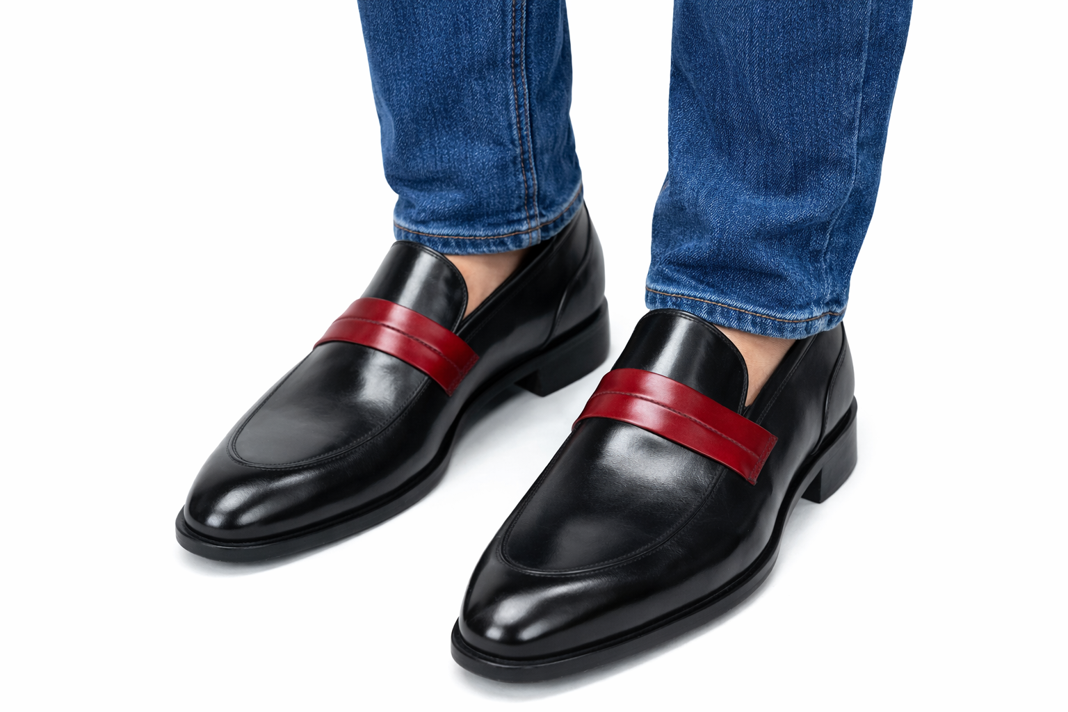 Contrast Penny Loafer KS479-601-New Designer Collection - 7