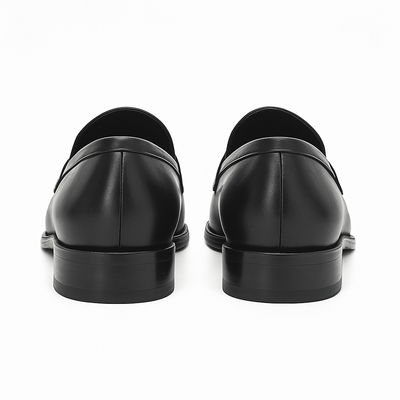 Carrucci Men's Burnished Signature Buckle Loafer