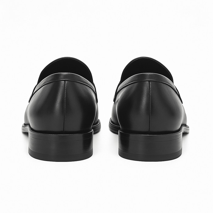 Carrucci Men's Burnished Signature Buckle Loafer