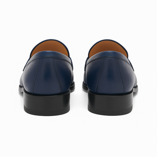 Carrucci Men's Burnished Signature Buckle Loafer