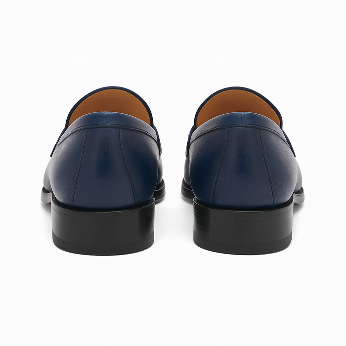 Carrucci Men's Burnished Signature Buckle Loafer